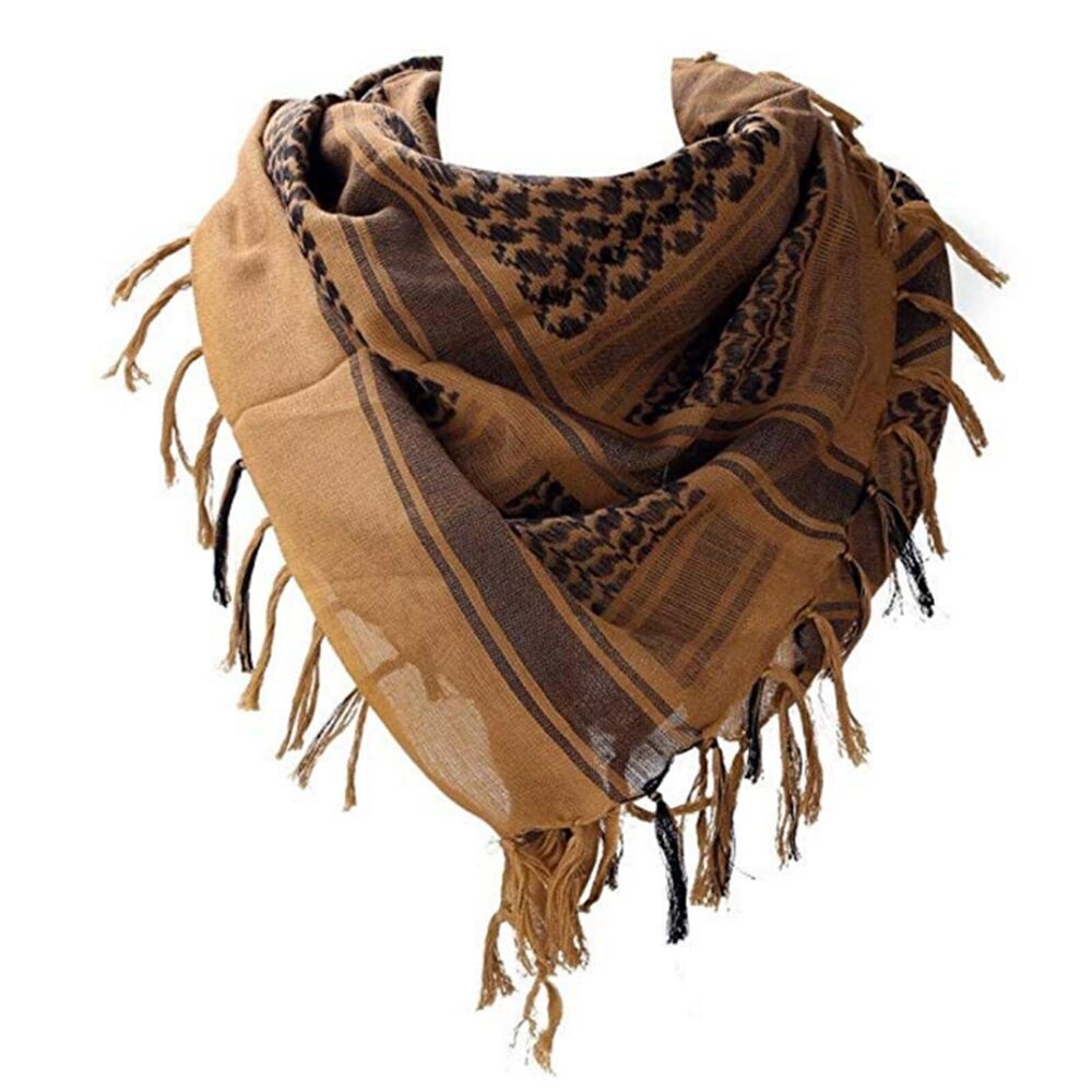 2378 Scarf Military Shemagh Arab Tactical Desert Keffiyeh Windproof Wrap